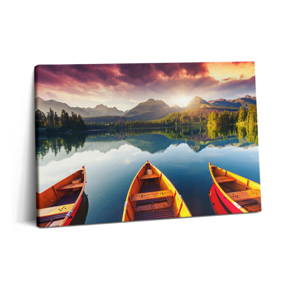 Tablou pe pânză 60x40 Parcul Național Štrbské Pleso Slovacia