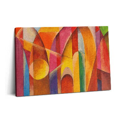 Tablou pe pânză 60x40 Artă abstractă colorată