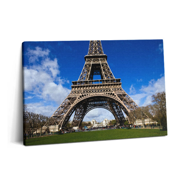 Tablou pe pânză 60x40 Turnul Eiffel din Paris