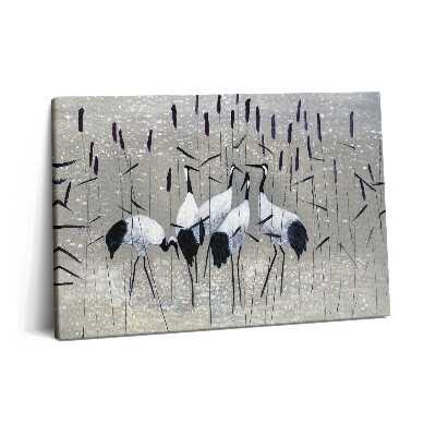 Tablou pe pânză 60x40 Macarale cu stuf