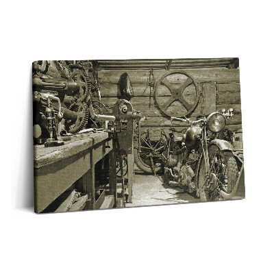 Tablou pe pânză 60x40 Motociclete vechi