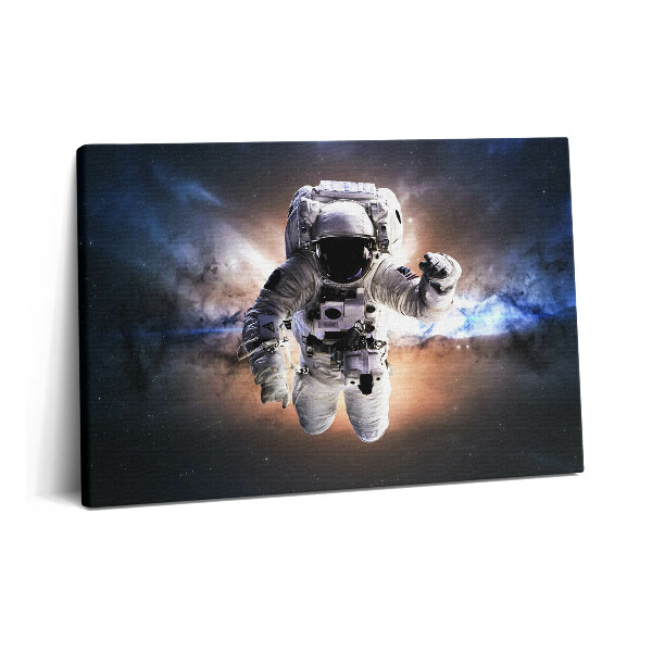 Tablou pe pânză 60x40 Astronautul în spațiu