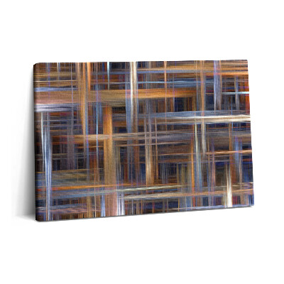 Tablou pe pânză 60x40 Abstractizarea geometriei