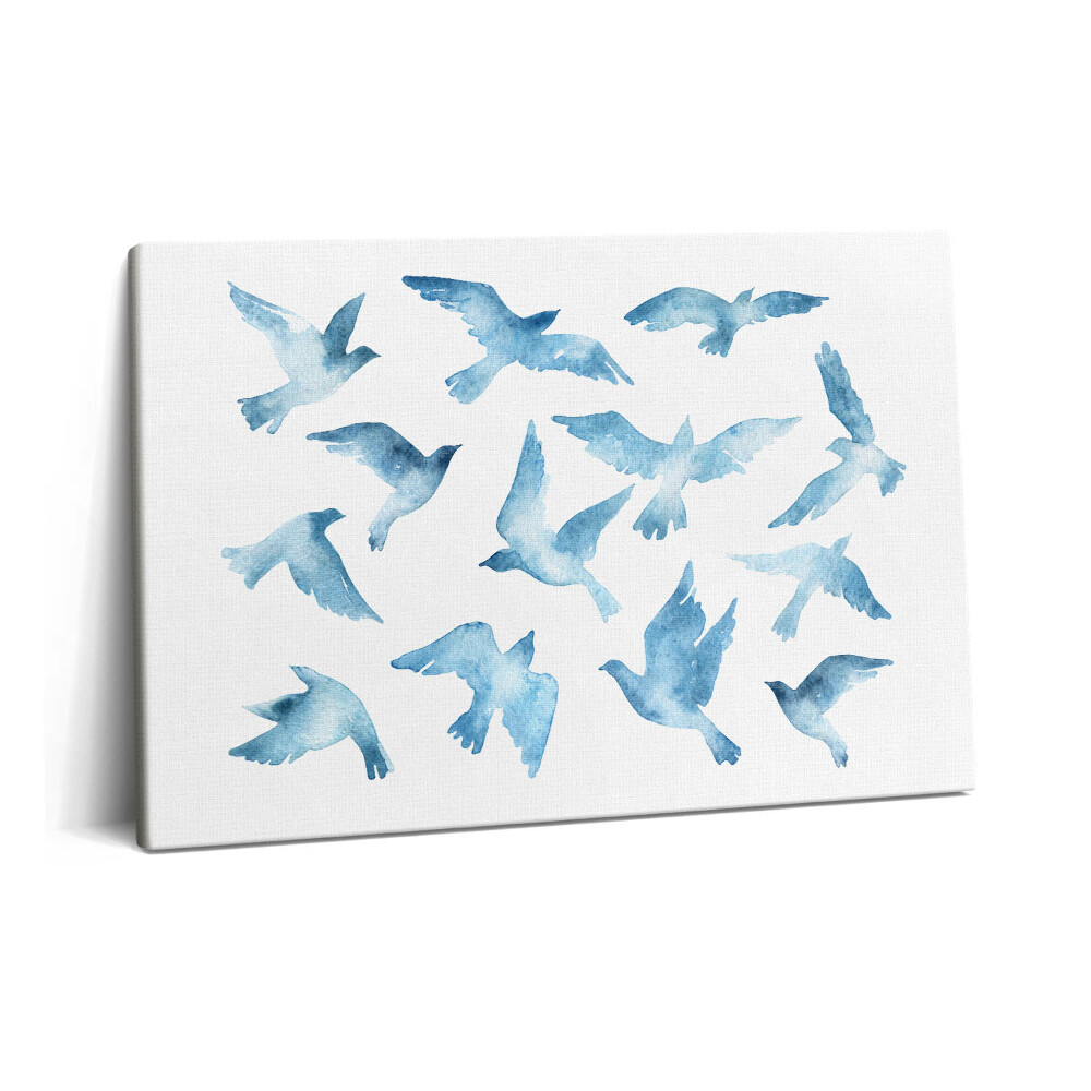 Tablou pe pânză 60x40 Păsări care zboară în aer
