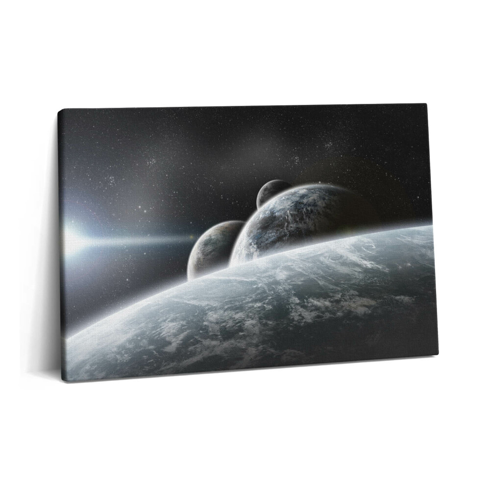 Tablou pe pânză 60x40 Spațiu și planete