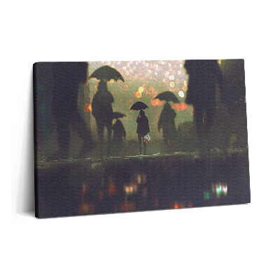 Tablou pe pânză 60x40 Oameni cu umbre