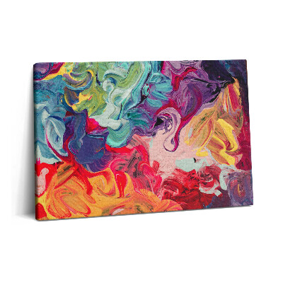 Tablou pe pânză 60x40 Abstracție colorată