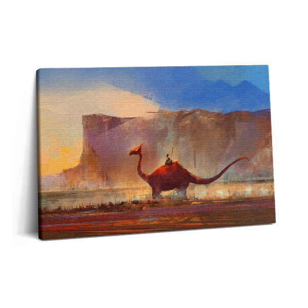 Tablou pe pânză 60x40 Dinozauri