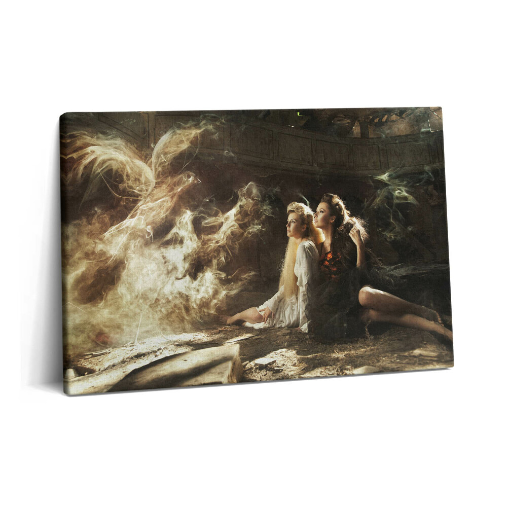 Tablou pe pânză 60x40 O fotografie cu două femei