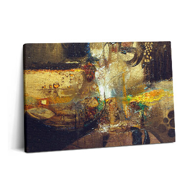 Tablou pe pânză 60x40 Abstracție colorată pictată