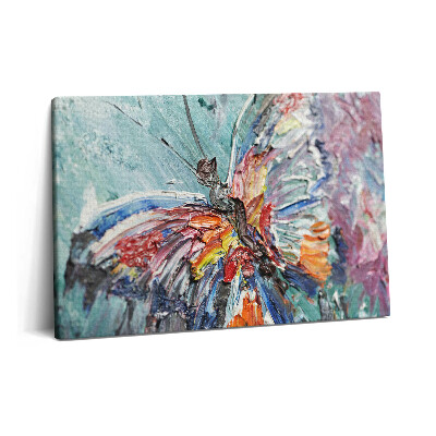 Tablou pe pânză 60x40 Prim-plan al unei picturi în ulei