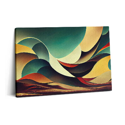 Tablou pe pânză 60x40 Fundal de linii abstracte fără sudură