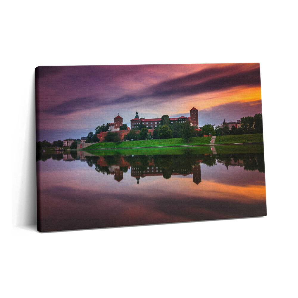 Tablou pe pânză 60x40 Castelul Regal Wawel Est