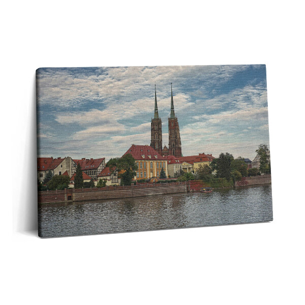 Tablou pe pânză 60x40 Biserica din Wrocław