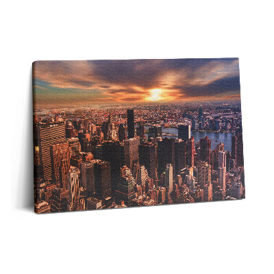 Tablou pe pânză 60x40 Peisaj urban din vestul New York-ului