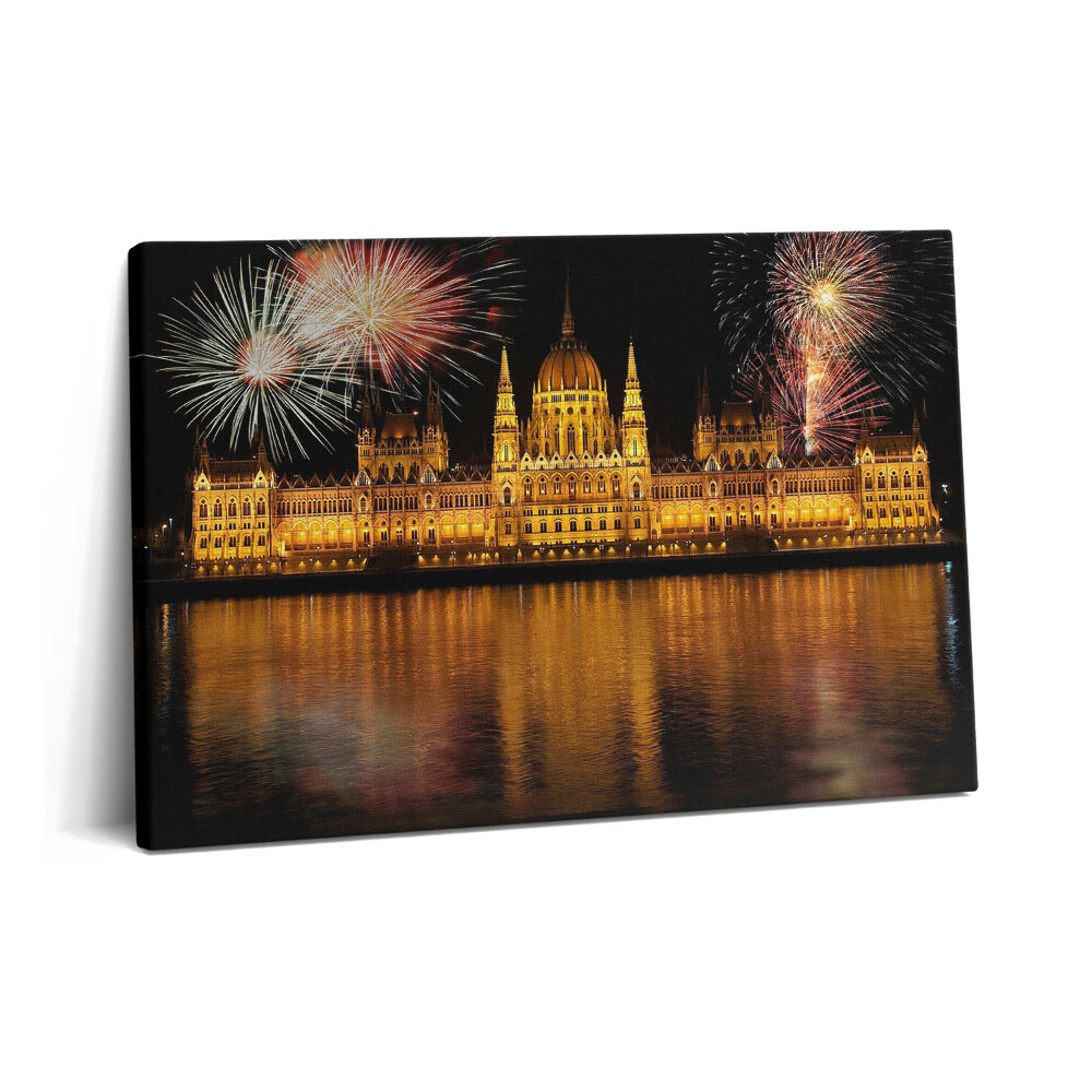 Tablou pe pânză 60x40 Clădirea Parlamentului Ungar