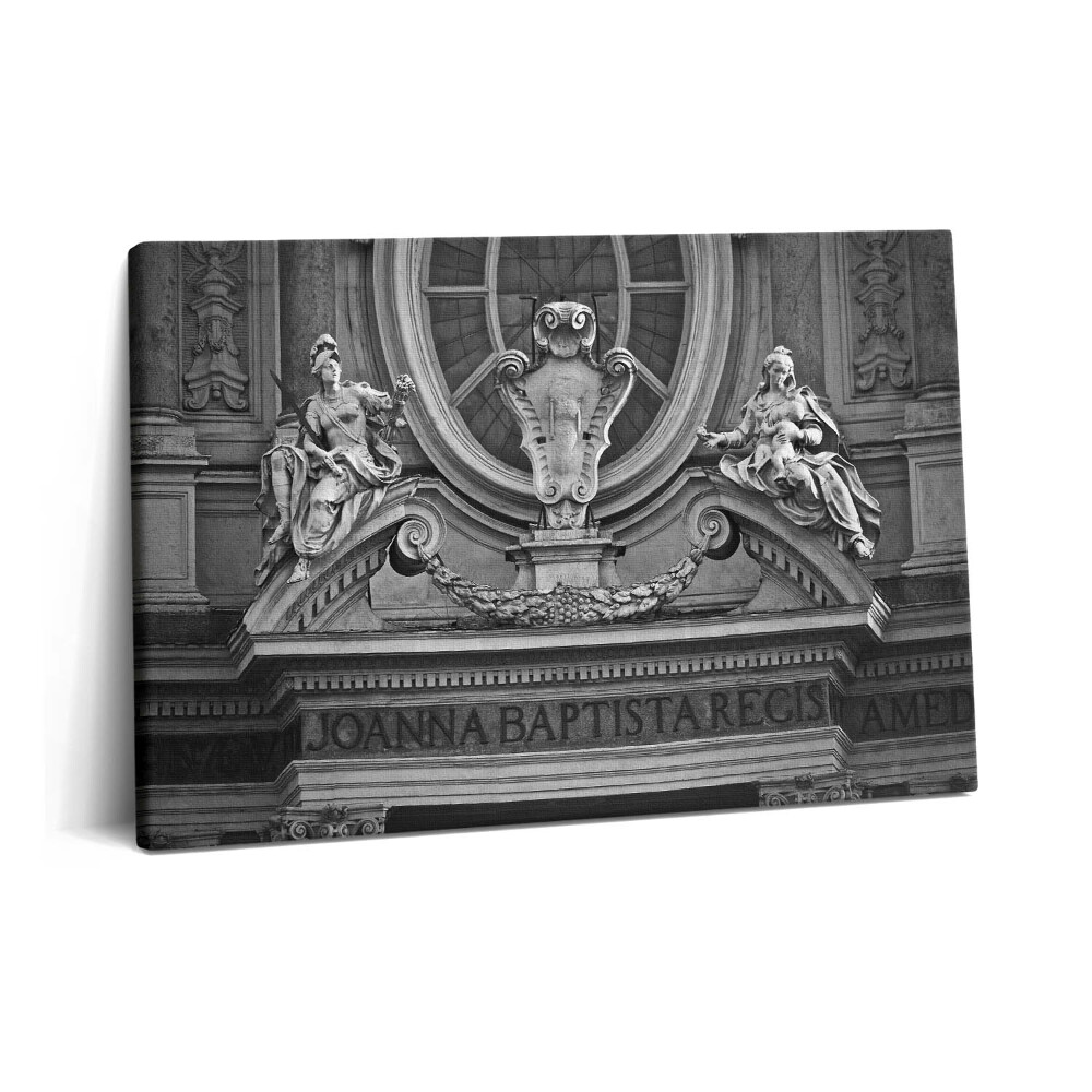 Tablou pe pânză 60x40 Piazza San Carlo Torino