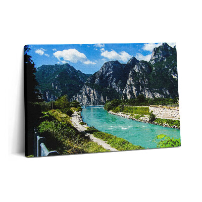 Tablou pe pânză 60x40 Rezervorul Lacului Garda