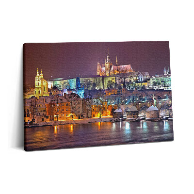 Tablou pe pânză 60x40 Cartierul Castelului din Praga