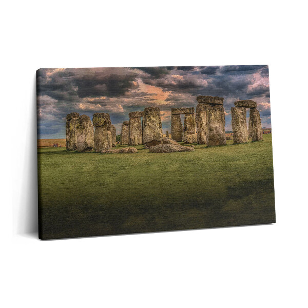 Tablou pe pânză 60x40 Nimbostratusul din Stonehenge