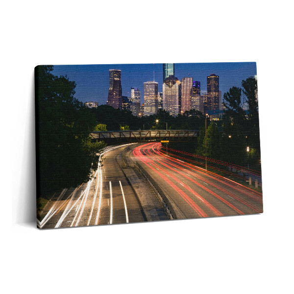Tablou pe pânză 60x40 Autostrada către oraș