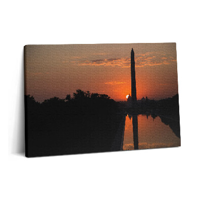 Tablou pe pânză 60x40 Turnul Washington