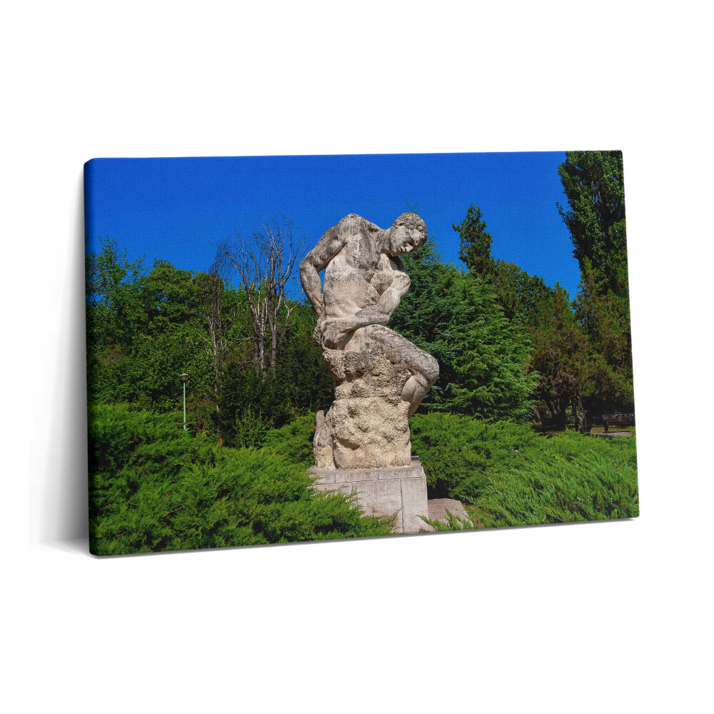 Tablou pe pânză 60x40 O sculptură gigantică din București