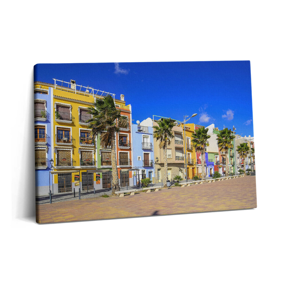Tablou pe pânză 60x40 Un oraș de pe Costa Blanca