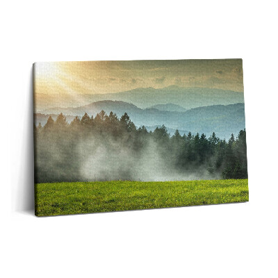 Tablou pe pânză 60x40 Peisajul Beskids