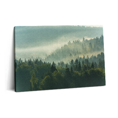 Tablou pe pânză 60x40 Munții Beskid la răsărit