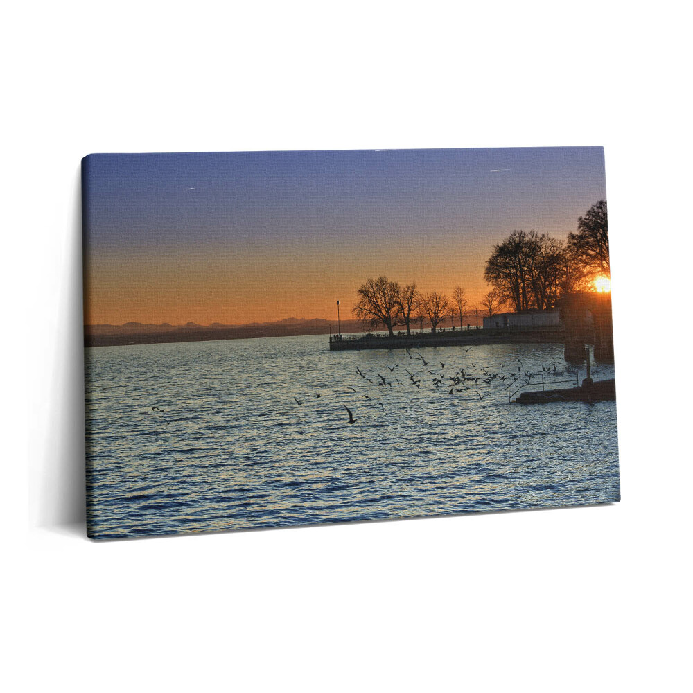 Tablou pe pânză 60x40 Lacul Constanța din Germania