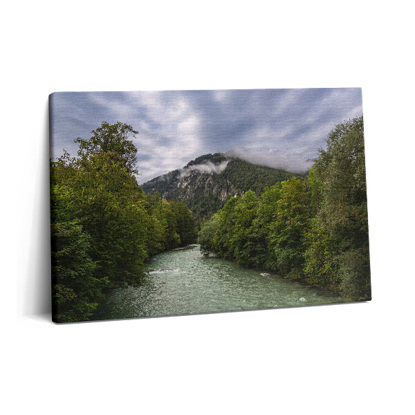Tablou pe pânză 60x40 Peisaj montan al Germaniei