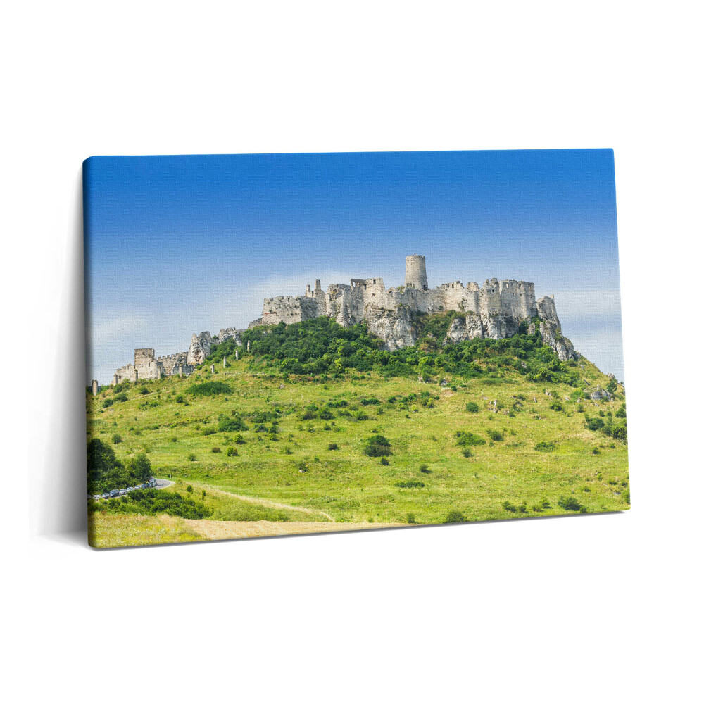 Tablou pe pânză 60x40 Castelul Spiš din Slovacia