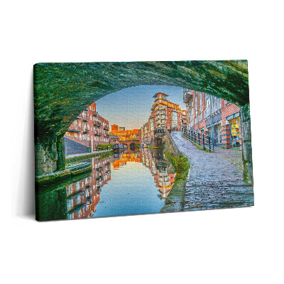 Tablou pe pânză 60x40 Apus de soare în Birmingham, Anglia