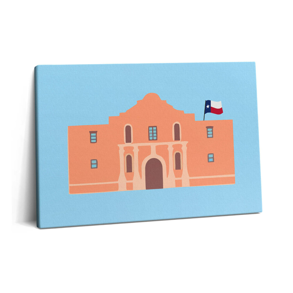 Tablou pe pânză 60x40 Monumentul Alamo din Texas