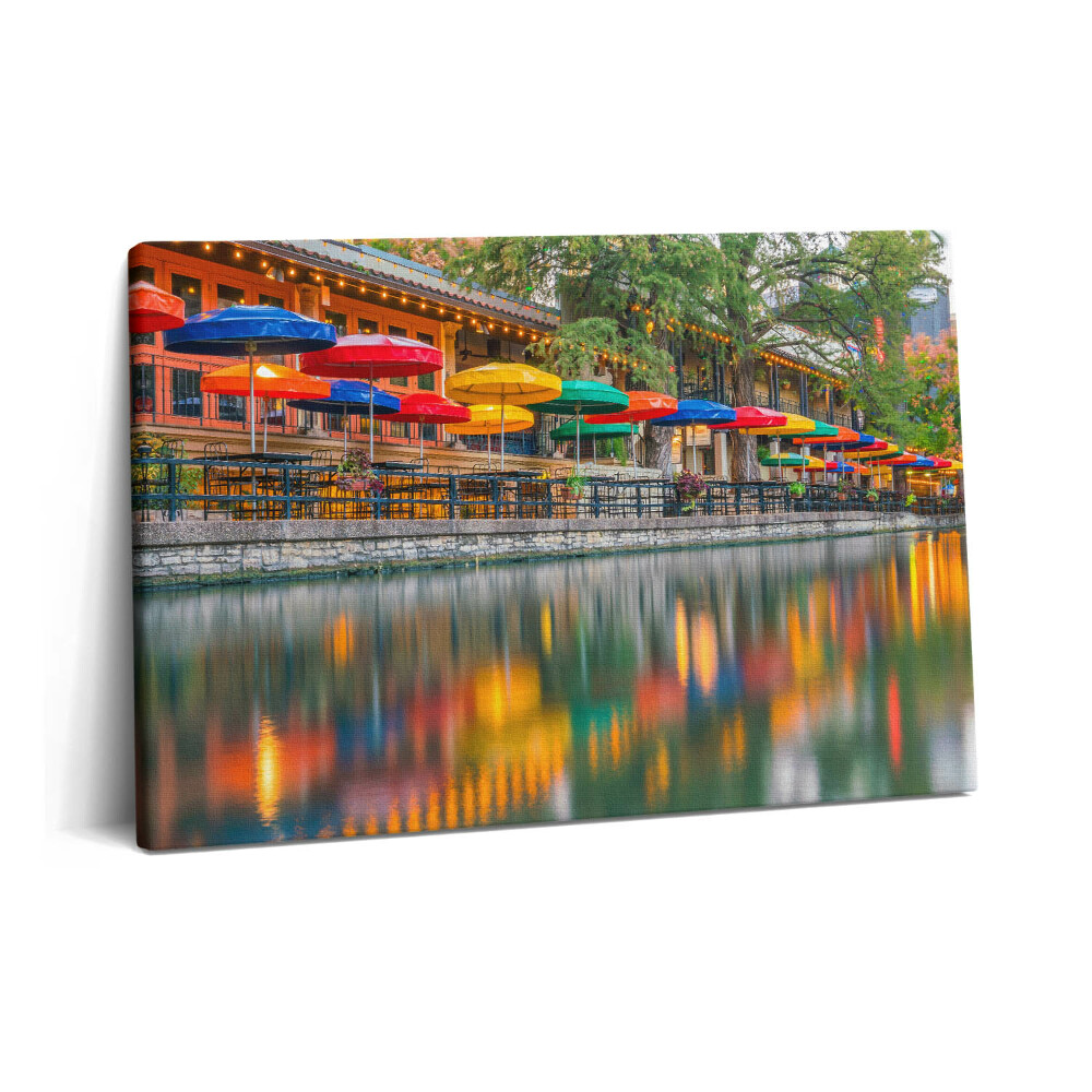 Tablou pe pânză 60x40 Râul San Antonio