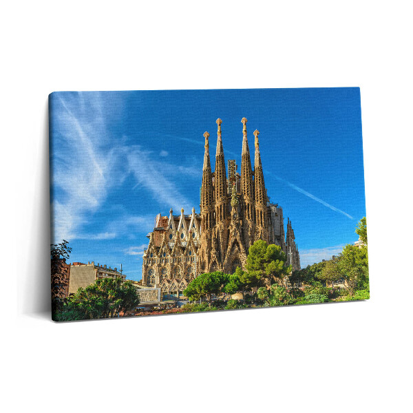 Tablou pe pânză 60x40 Catedrala Sagrada Familia