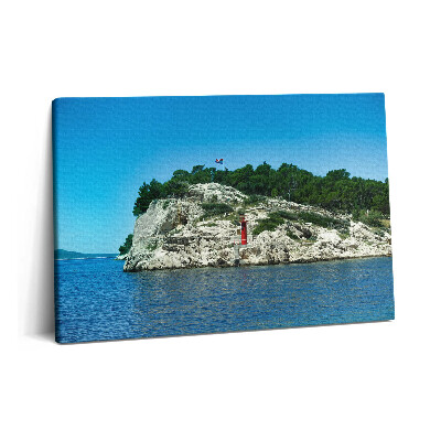 Tablou pe pânză 60x40 Ruta pitorească din Split, Croația