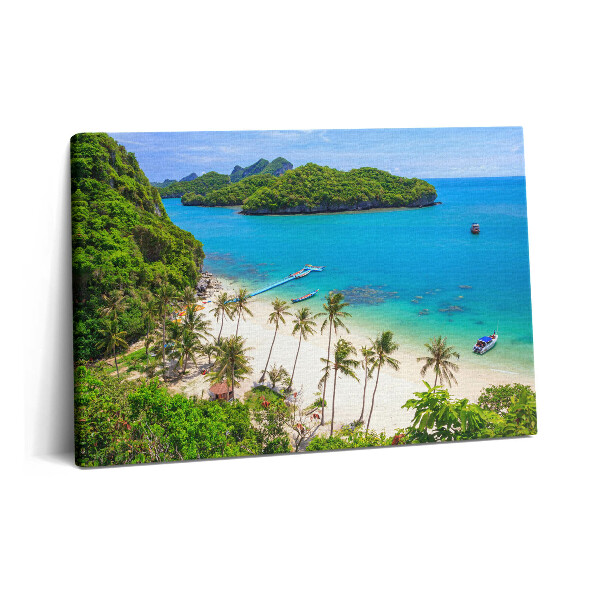 Tablou pe pânză 60x40 Parcul Național Koh Samui din Thailanda