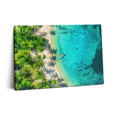 Tablou pe pânză 60x40 Plaja tropicală Koh Tao