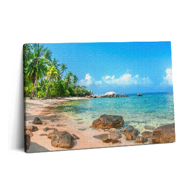Tablou pe pânză 60x40 Plajă frumoasă în Thailanda