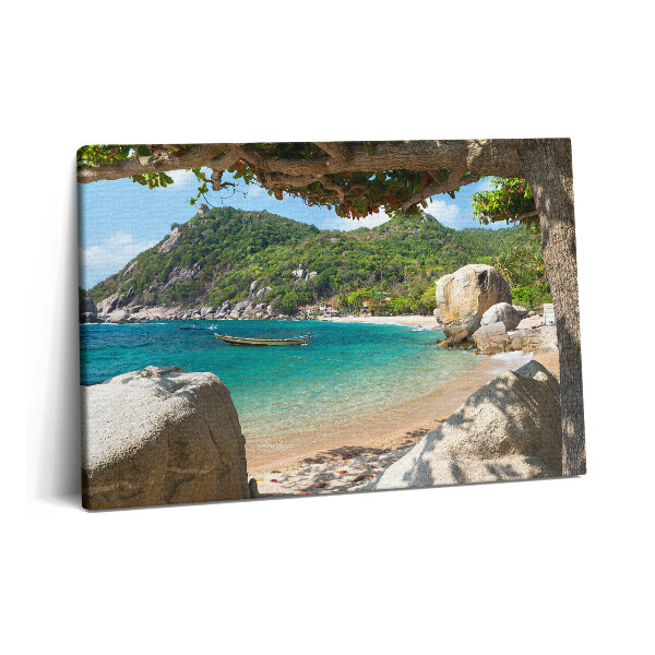 Tablou pe pânză 60x40 Vedere la mare Koh Tao Thailanda