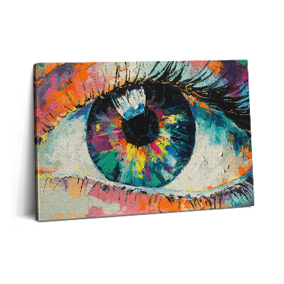 Tablou pe pânză 60x40 Pupila ochiului uman