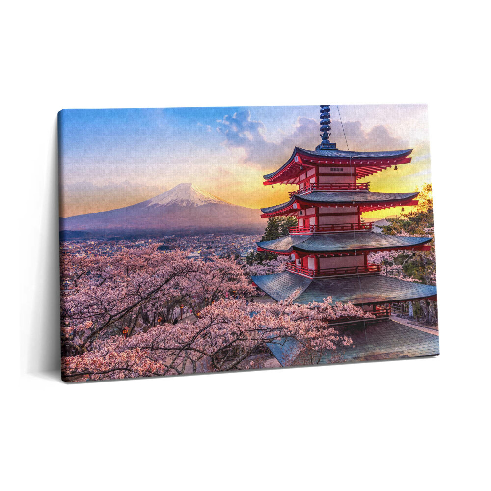 Tablou pe pânză 60x40 Construcție japoneză