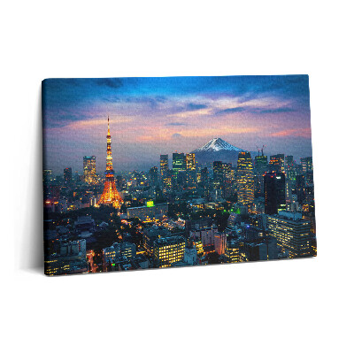 Tablou pe pânză 60x40 Orașul noaptea