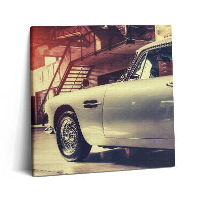 Tablou pe pânză canvas 60x60 Aston Martin DB5