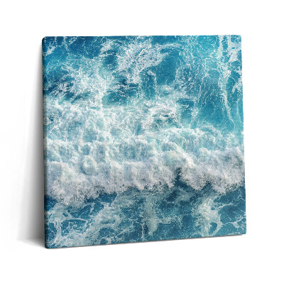 Tablou pe pânză canvas 60x60 Vedere aeriană a unui val oceanic