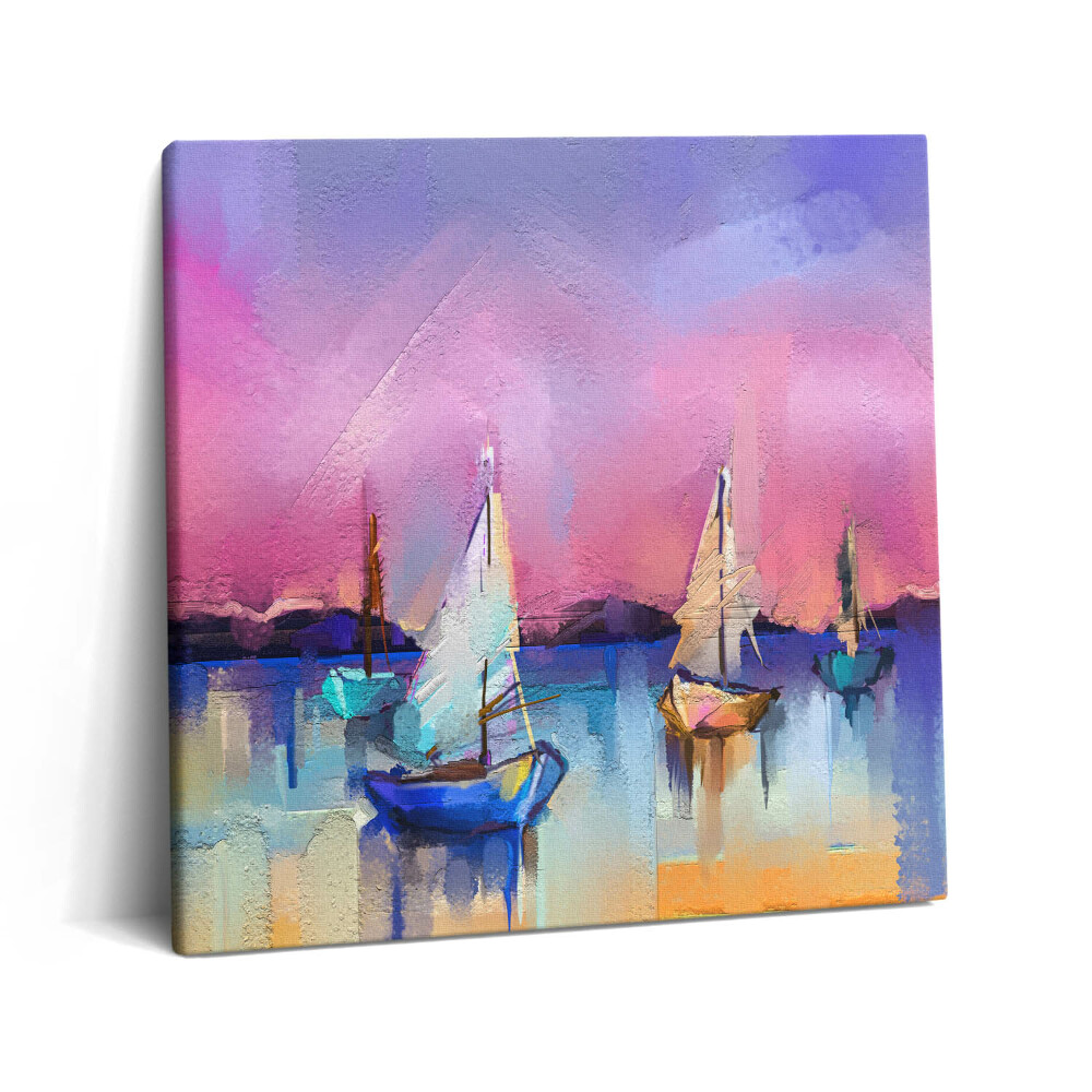 Tablou pe pânză canvas 60x60 Peisaj marin