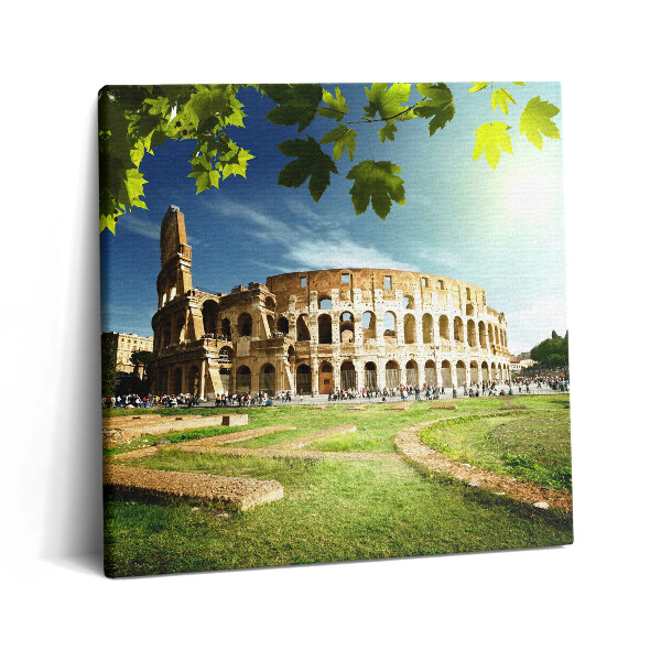 Tablou pe pânză canvas 60x60 Colosseumul roman
