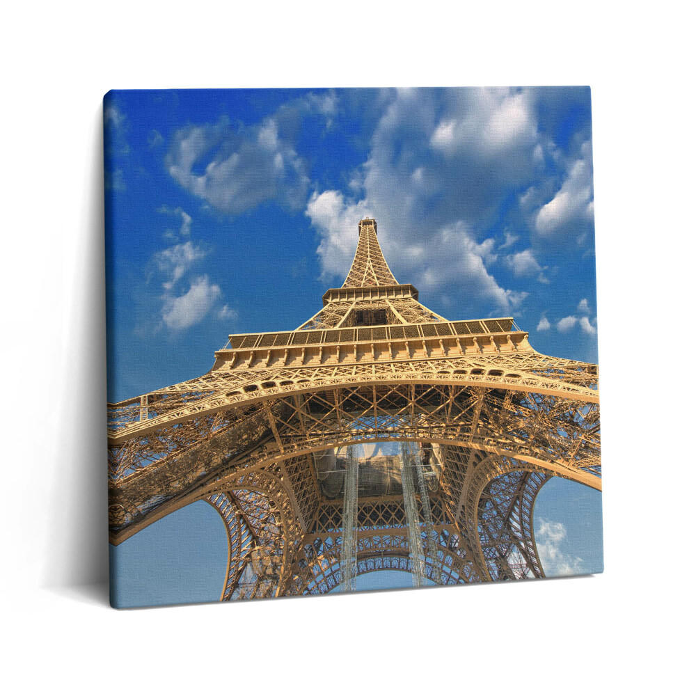 Tablou pe pânză canvas 60x60 Turnul Eiffel din Franța